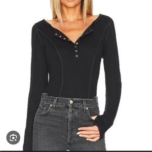 Free People Sloan Bodysuit
